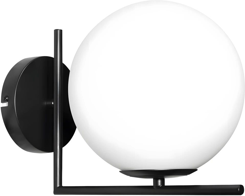 Pakabinamas šviestuvas Toolight Sieninė lempa G101-1W Juodas Baltas