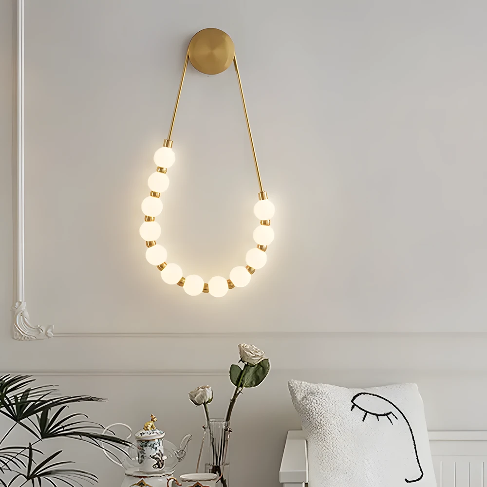 Pakabinamas šviestuvas Toolight Sieninė lempa G027-CP GOLD