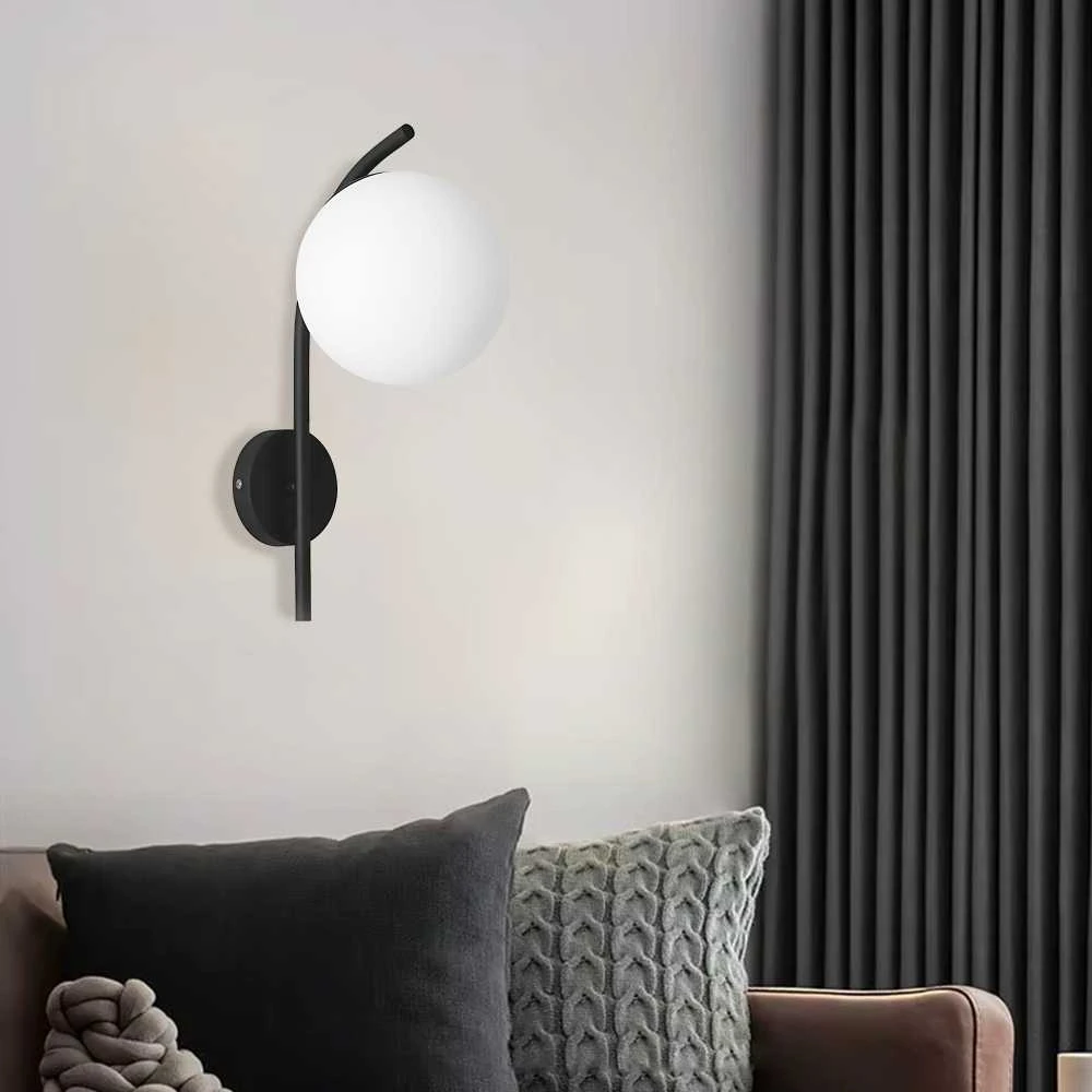 Pakabinamas šviestuvas Toolight Sieninė lempa G103-1W Juodas