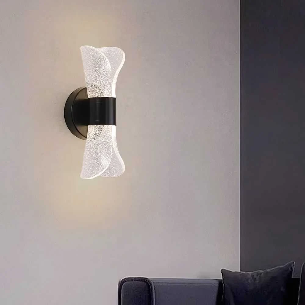 Pakabinamas šviestuvas Toolight Sieninė lempa LED G029-W Juodas