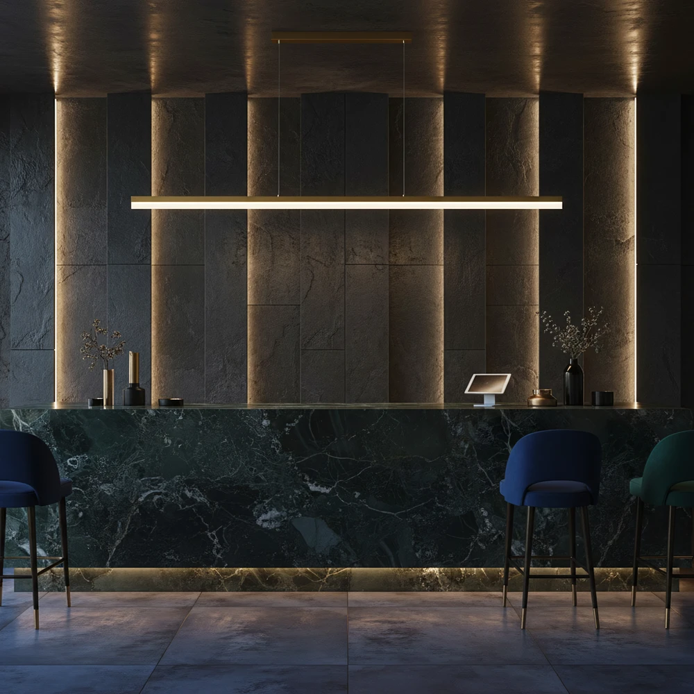 Pakabinamas šviestuvas Toolight Šviestuvas LED APP1697-CP 200 cm Gold
