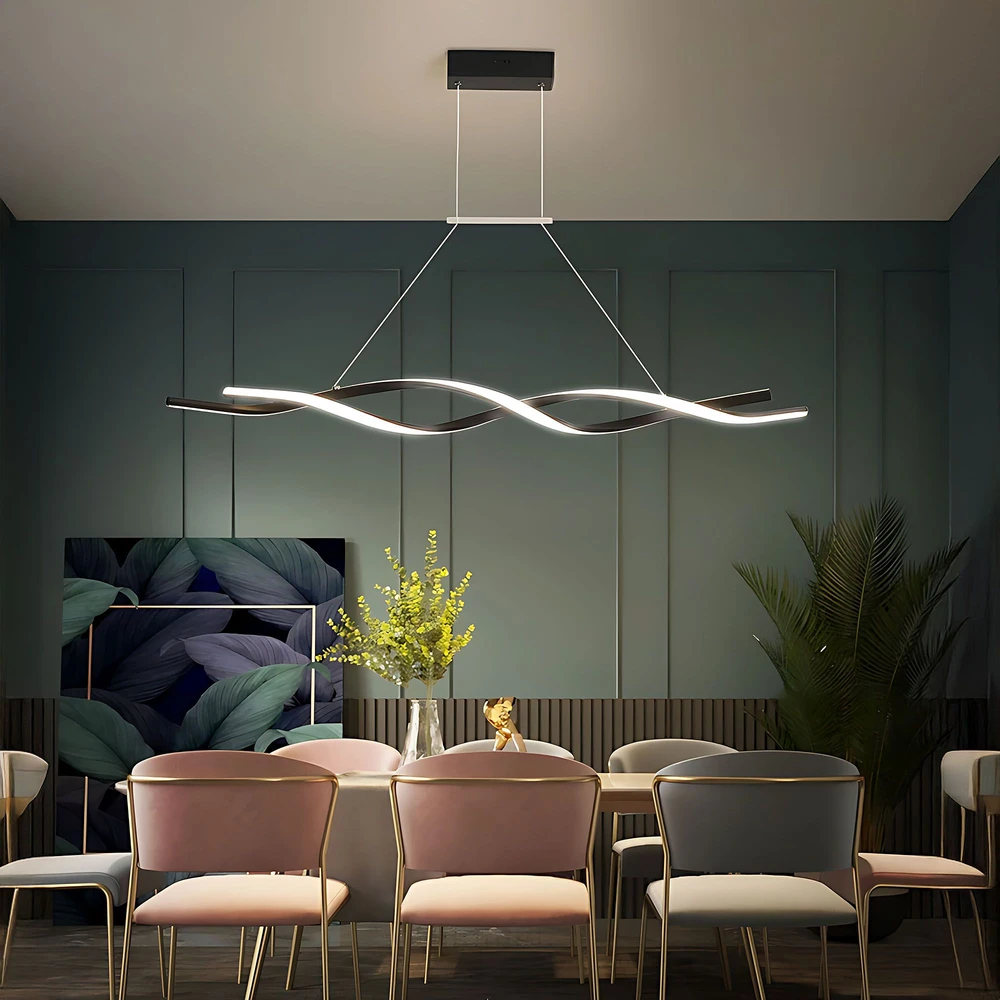 Pakabinamas šviestuvas Toolight šviestuvas LED LHJ020-CP Juodas