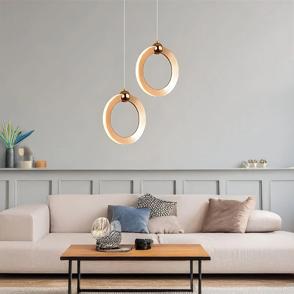 Pakabinamas šviestuvas Toolight šviestuvas LED LHJ101-1CP GOLD