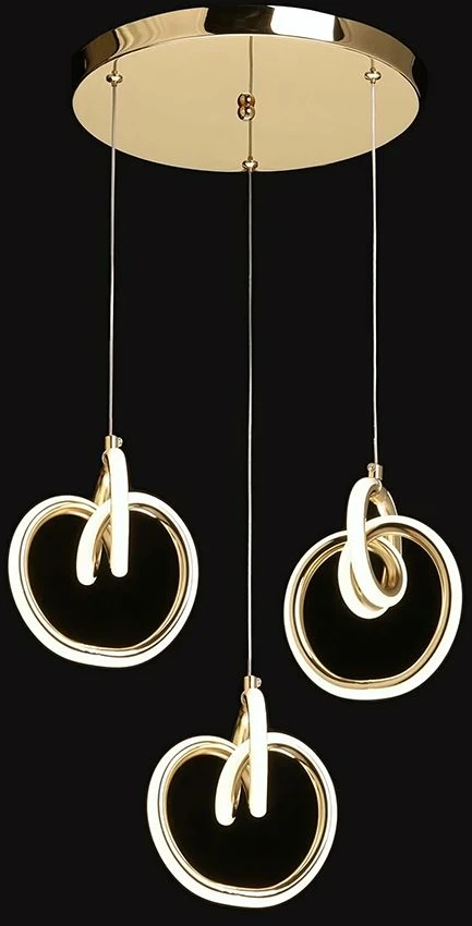 Pakabinamas šviestuvas Toolight šviestuvas LED LHJ093-3CP GOLD