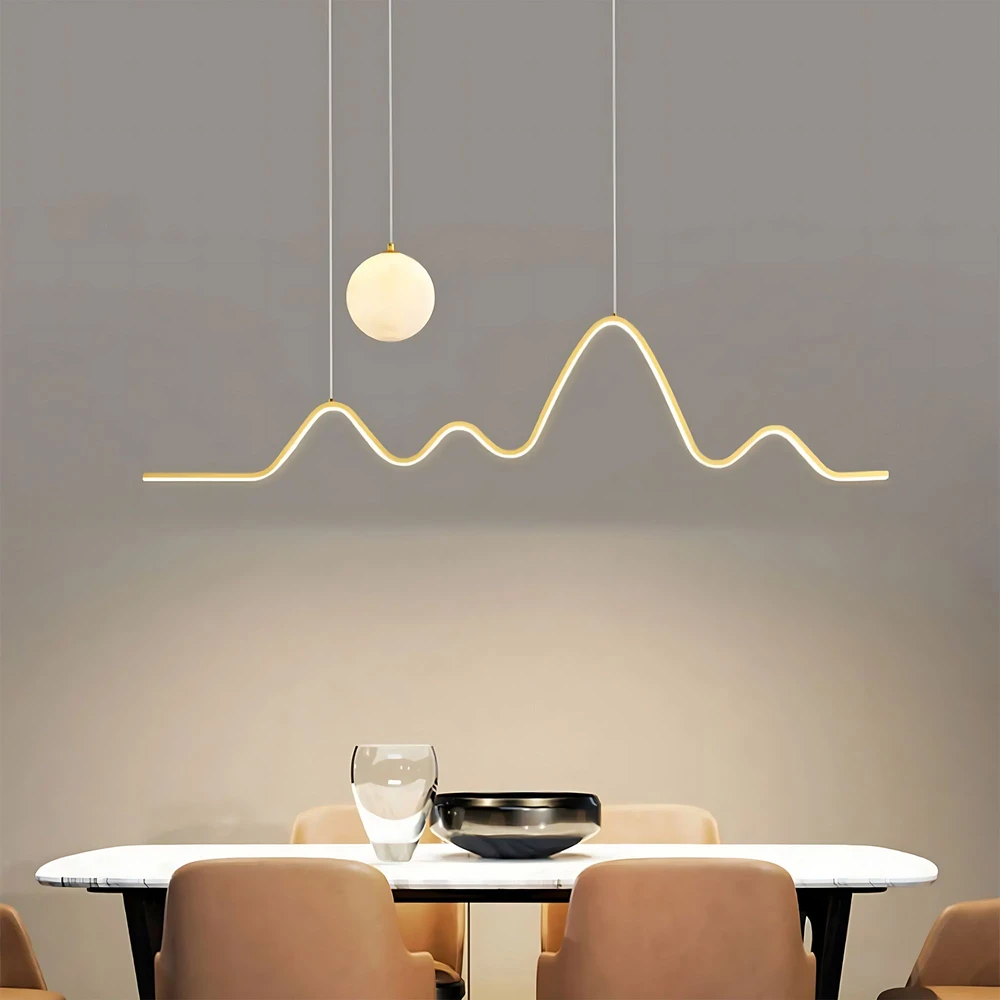 Pakabinamas šviestuvas Toolight šviestuvas LED LHJ034-CP BRUSH GOLD