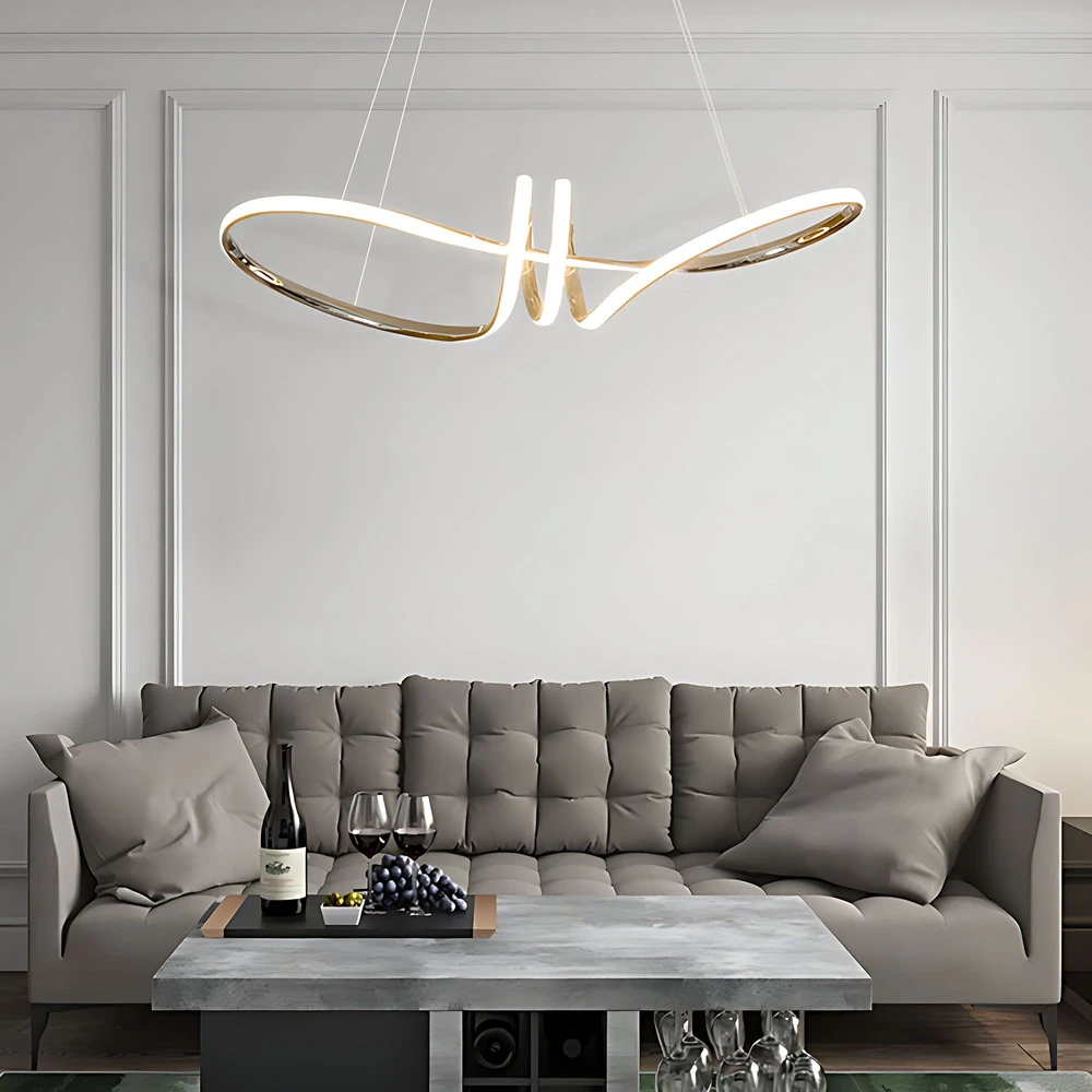 Pakabinamas šviestuvas Toolight šviestuvas LED LHJ036-CP GOLD