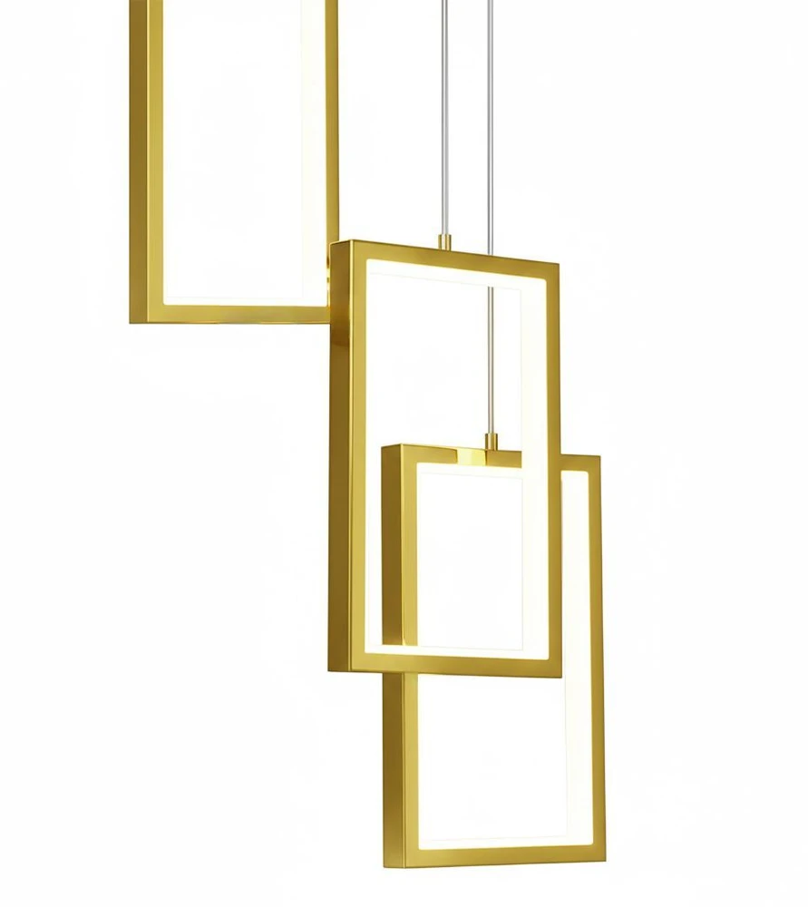 Pakabinamas šviestuvas Toolight šviestuvas LED LHJ090-7CP GOLD