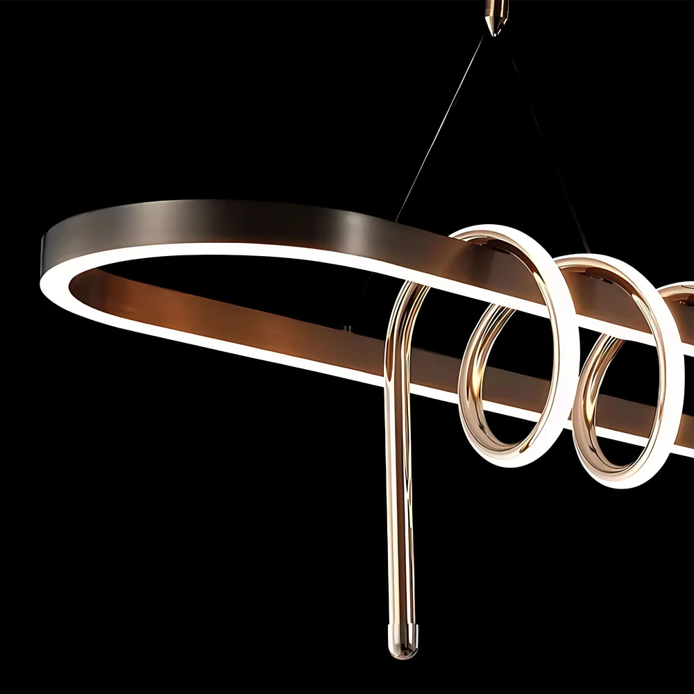 Pakabinamas šviestuvas Toolight šviestuvas LED LHJ040-CP 120 cm Juodas