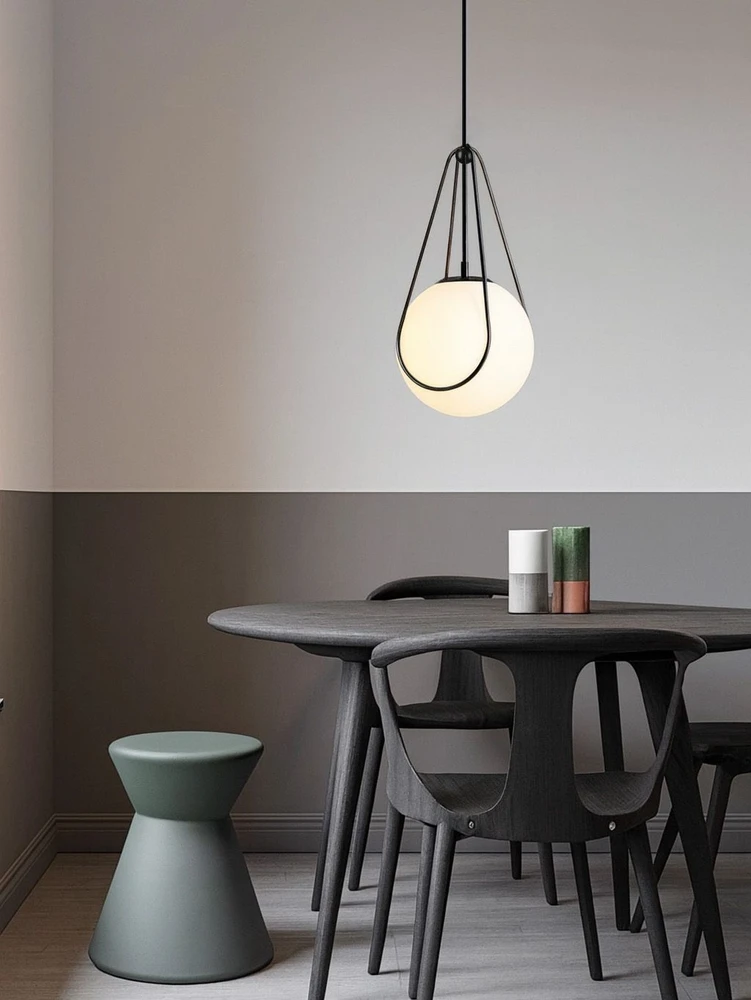 Pakabinamas šviestuvas Toolight Šviestuvas APP1792-1CP 20cm Juodas