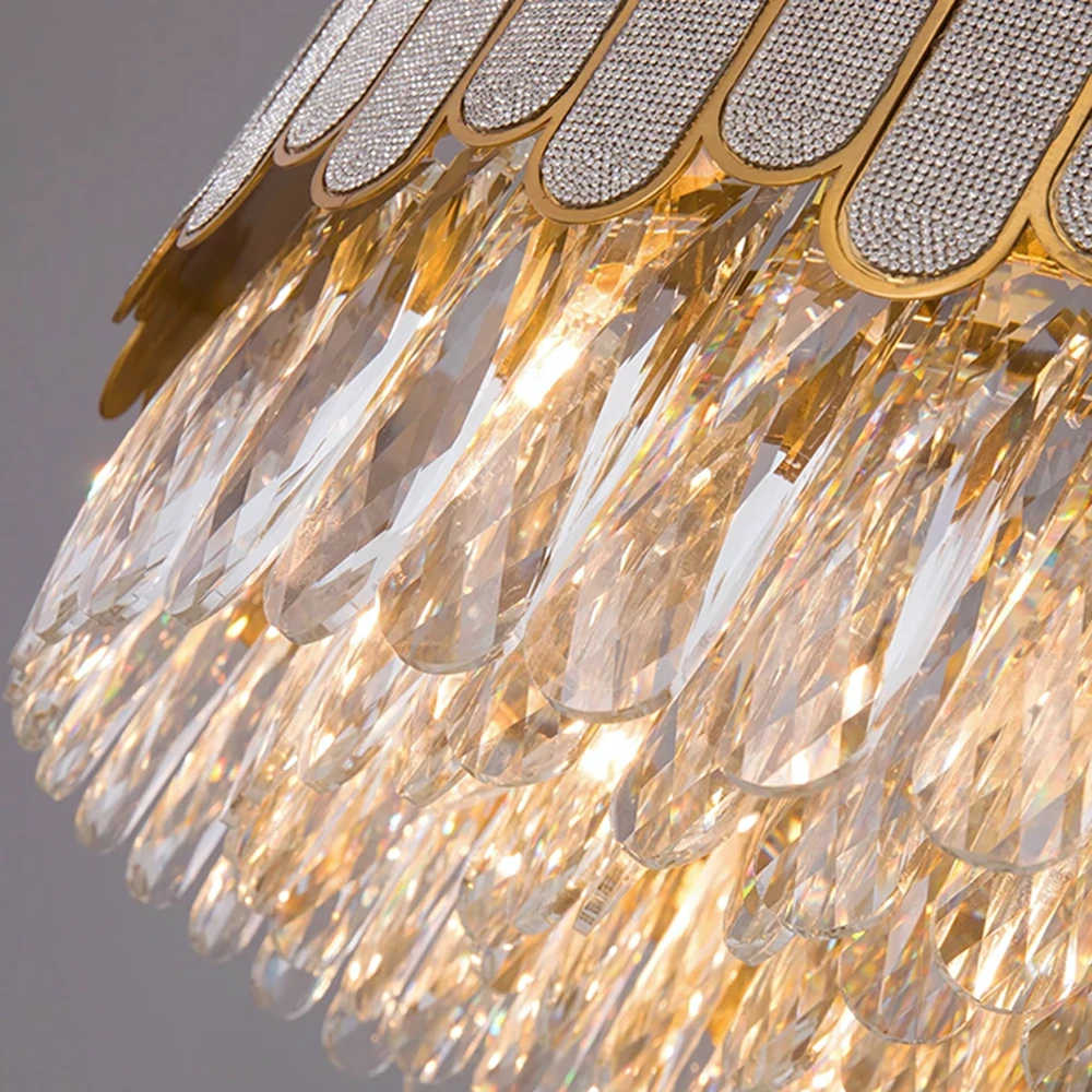 Pakabinamas šviestuvas Toolight Šviestuvas APP1747-8CP 60 cm Gold