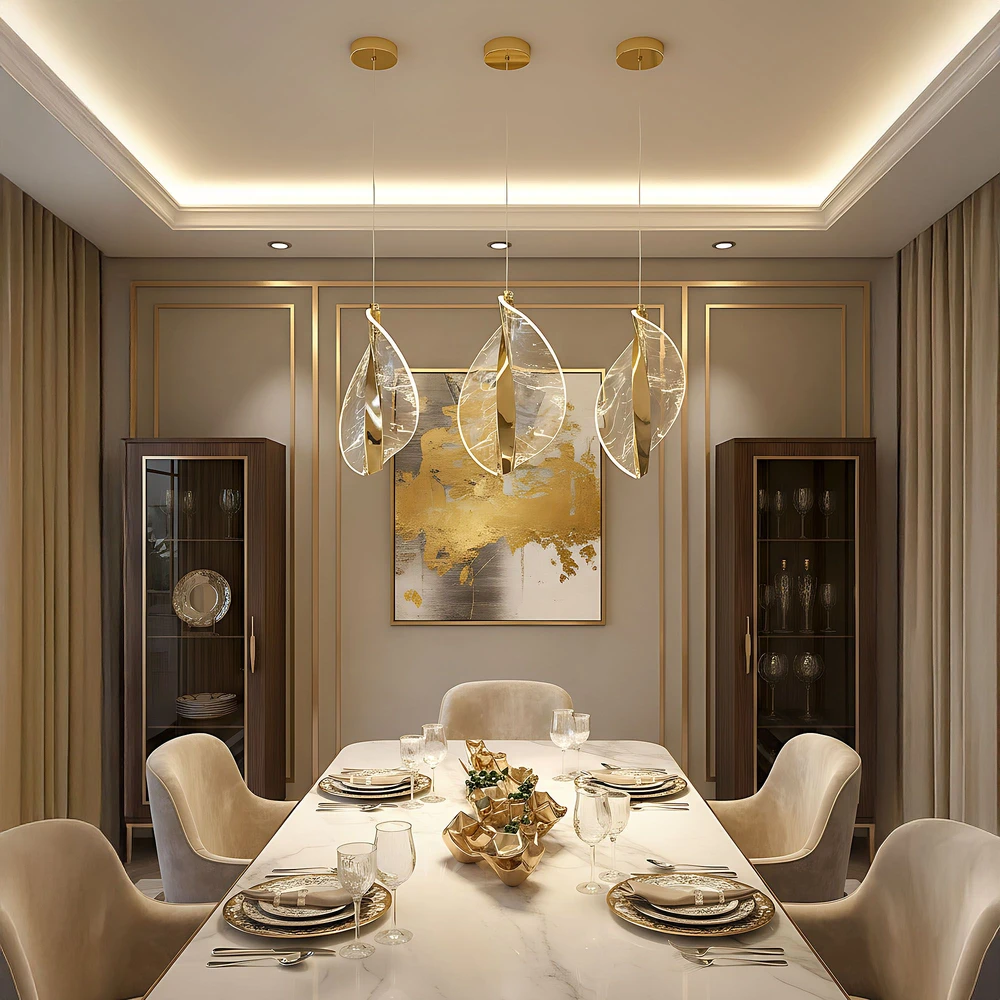Pakabinamas šviestuvas Toolight šviestuvas LED G129-CP GOLD