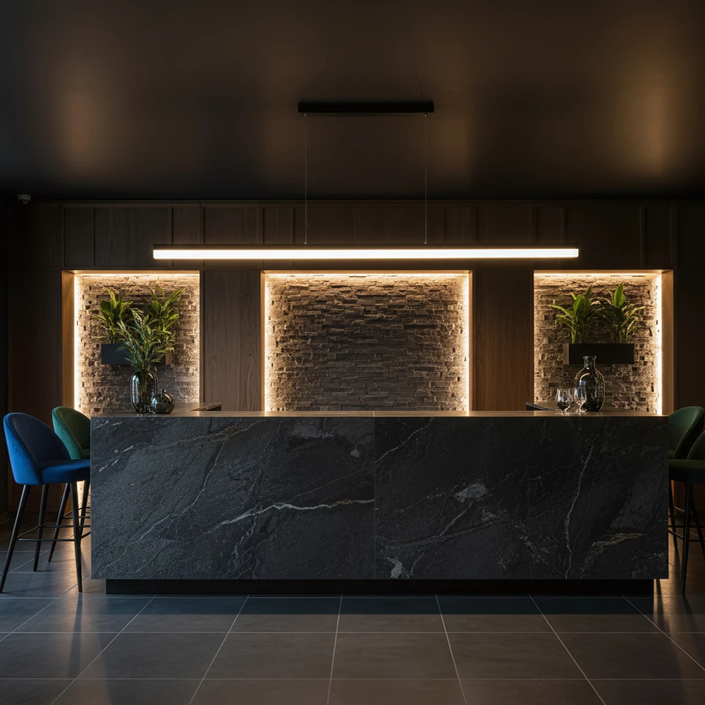 Pakabinamas šviestuvas Toolight Šviestuvas LED APP1695-CP 200 cm Juodas