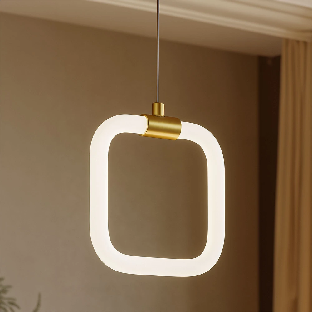 Pakabinamas šviestuvas Toolight šviestuvas LED LHJ057-CP1 BRUSH GOLD