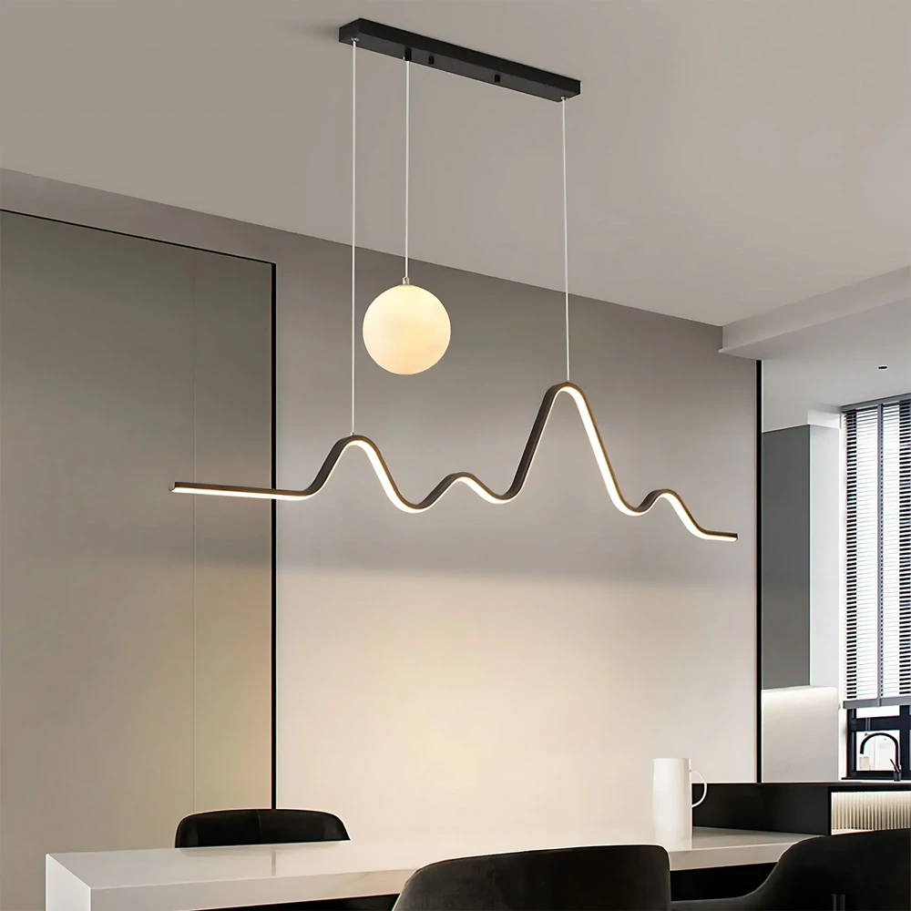 Pakabinamas šviestuvas Toolight šviestuvas LED LHJ033-CP Juodas