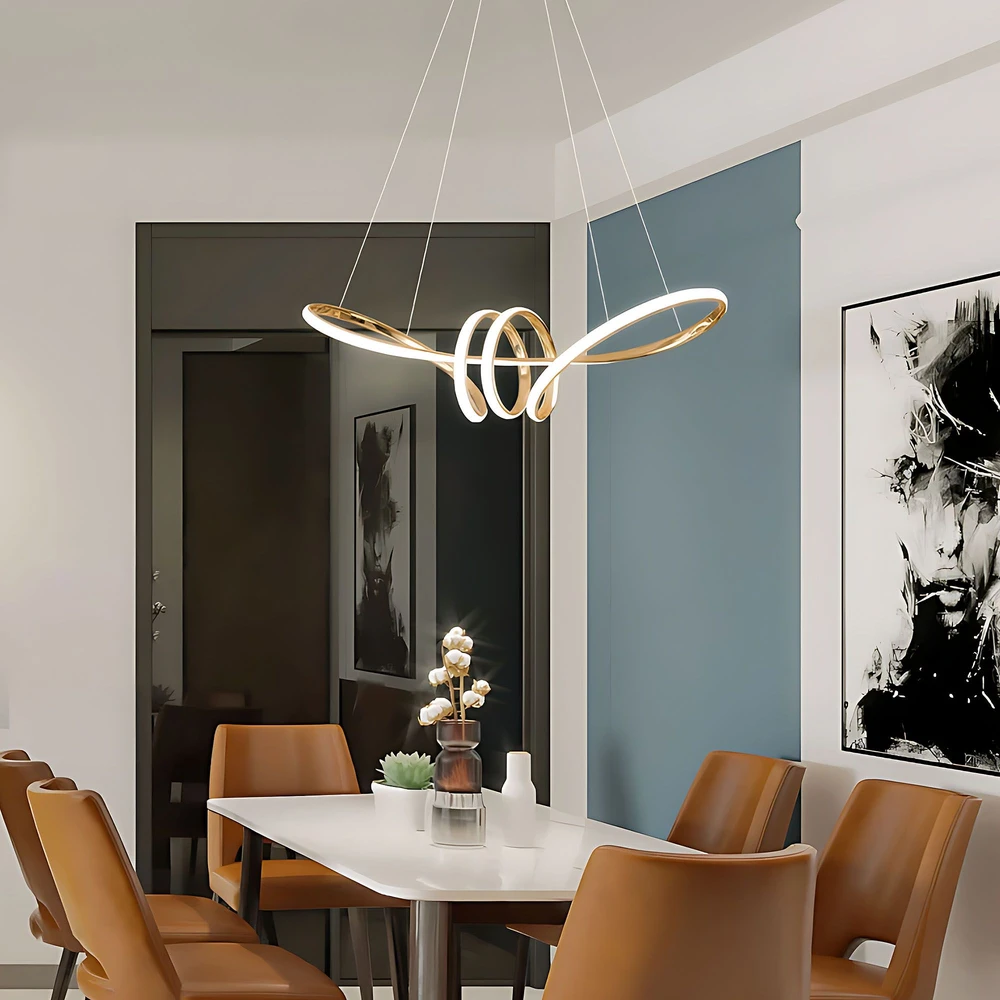 Pakabinamas šviestuvas Toolight šviestuvas LED LHJ036-CP GOLD