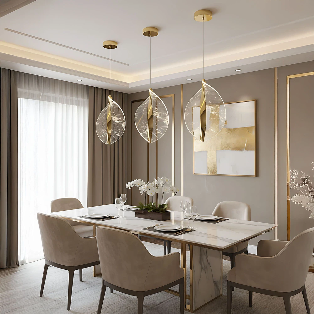 Pakabinamas šviestuvas Toolight šviestuvas LED G129-CP GOLD