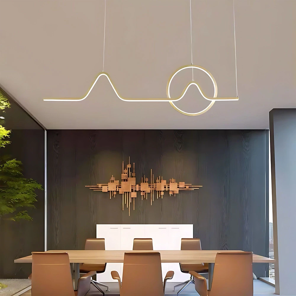Pakabinamas šviestuvas Toolight šviestuvas LED LHJ022-CP 120 cm GOLD