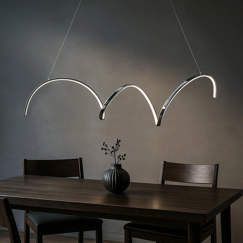 Pakabinamas šviestuvas Toolight šviestuvas LED LHJ025-CP CHROME