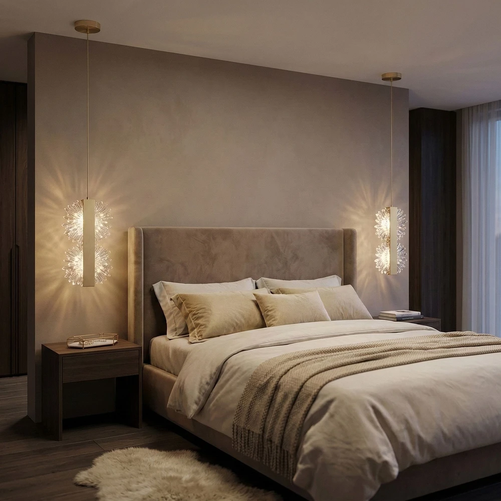 Pakabinamas šviestuvas Toolight Šviestuvas LED G148-2CP Gold