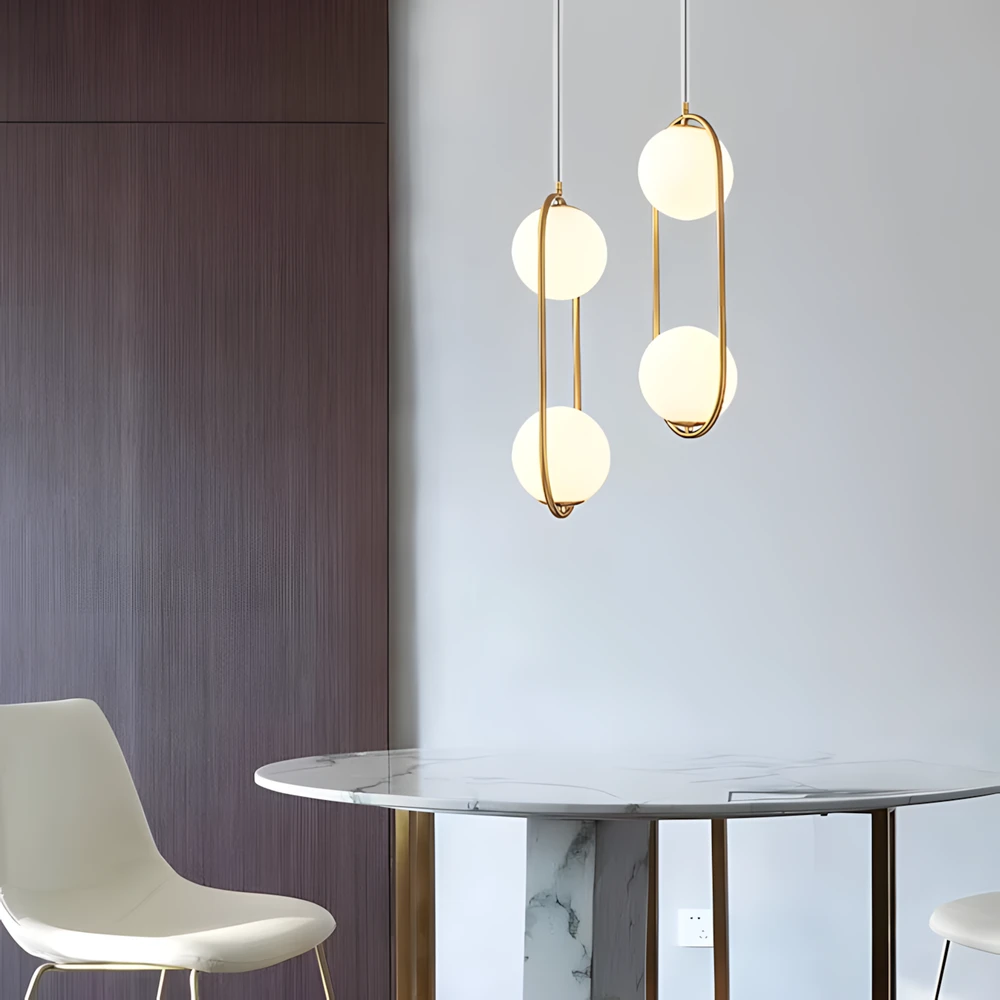 Pakabinamas šviestuvas Toolight Šviestuvas lubinis G134-2CP GOLD
