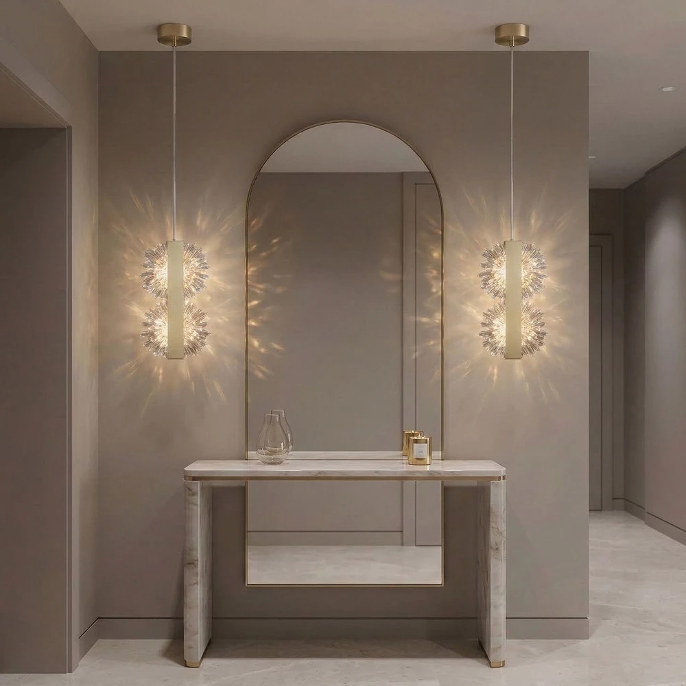 Pakabinamas šviestuvas Toolight Šviestuvas LED G148-2CP Gold