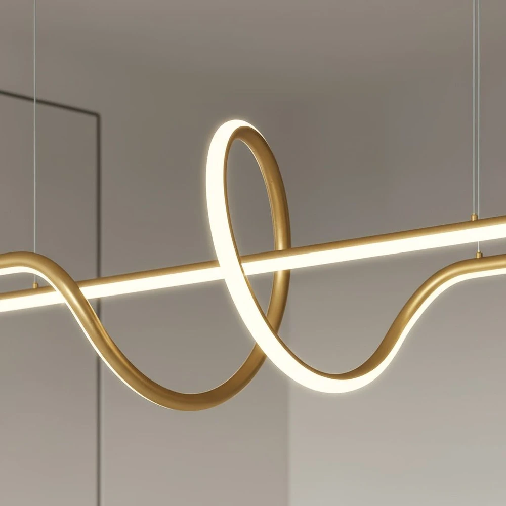 Pakabinamas šviestuvas Toolight šviestuvas LED LHJ038-CP BRUSH GOLD