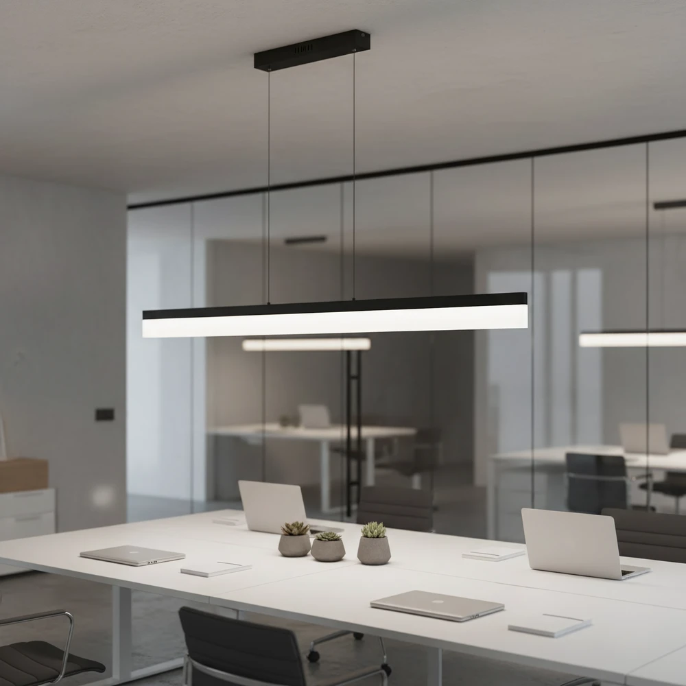 Pakabinamas šviestuvas Toolight Šviestuvas LED APP1692-CP 120 cm Juodas