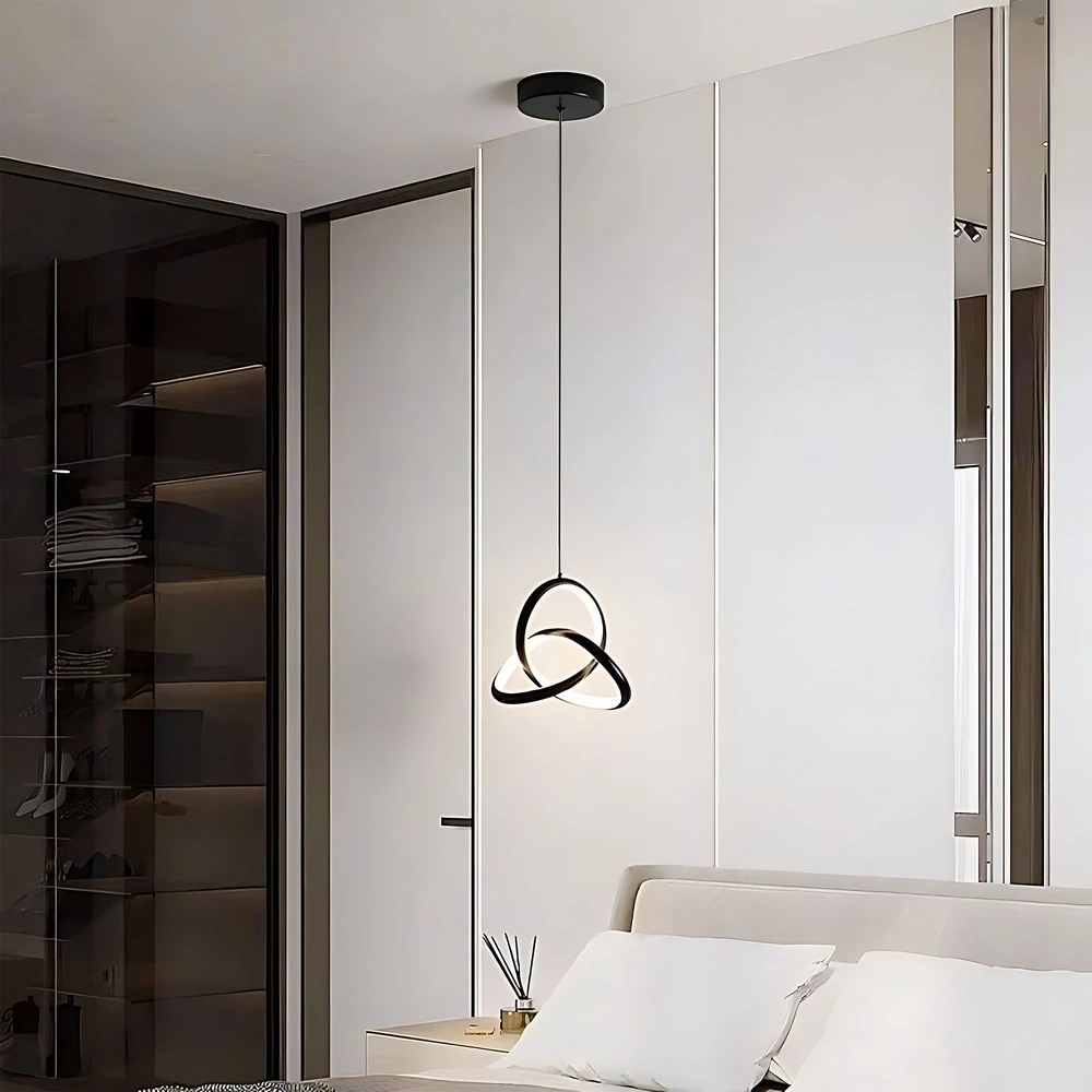 Pakabinamas šviestuvas Toolight šviestuvas LED APP1784-CP Juodas