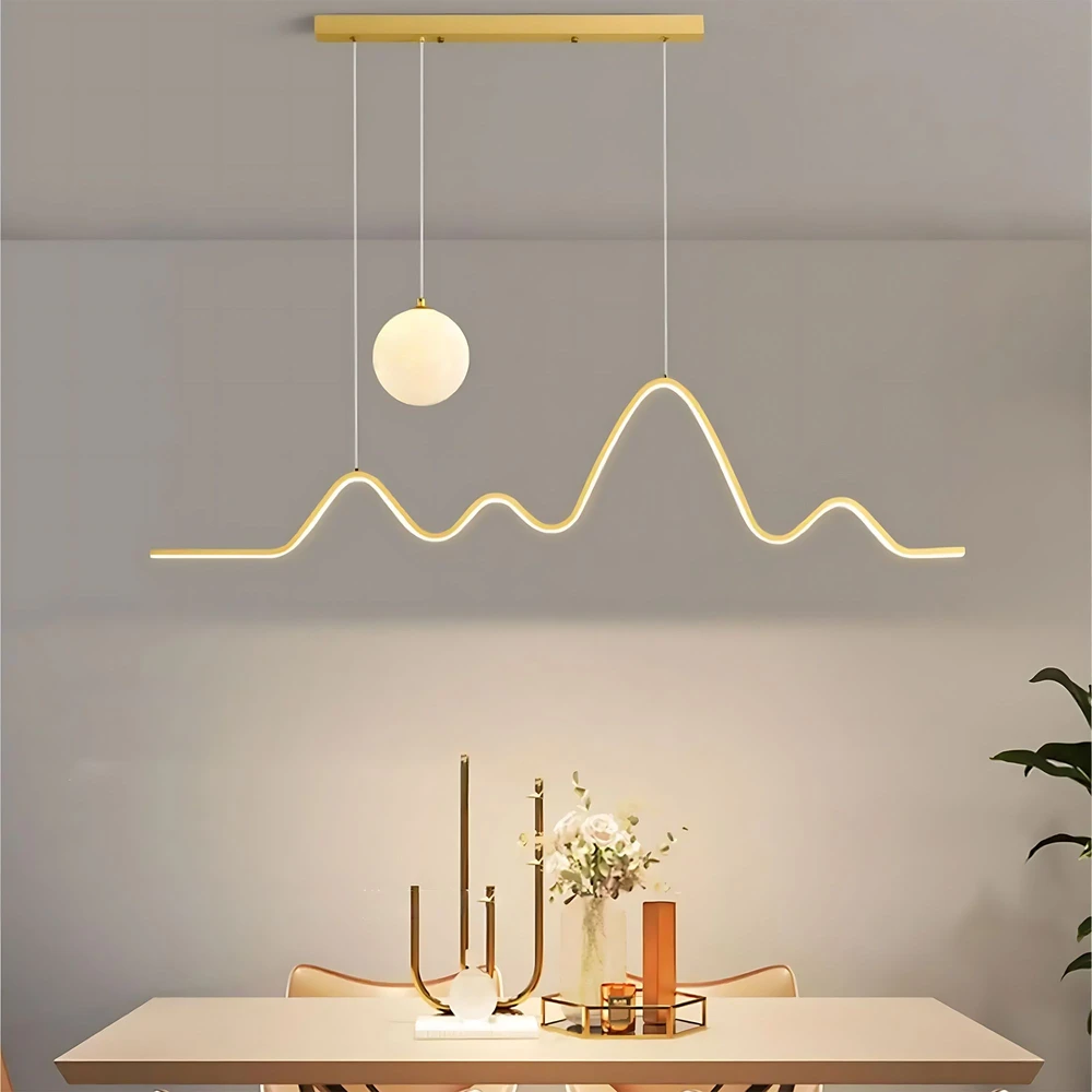 Pakabinamas šviestuvas Toolight šviestuvas LED LHJ034-CP BRUSH GOLD