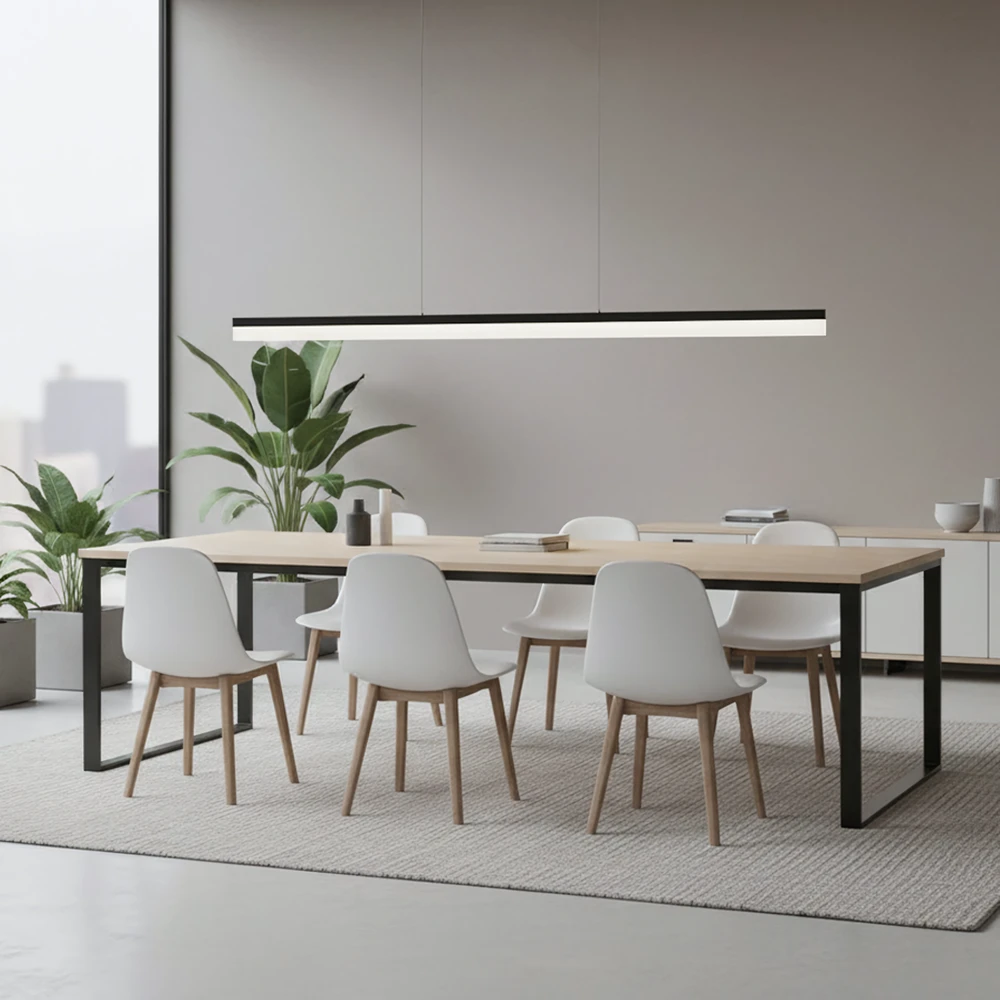 Pakabinamas šviestuvas Toolight Šviestuvas LED APP1695-CP 200 cm Juodas