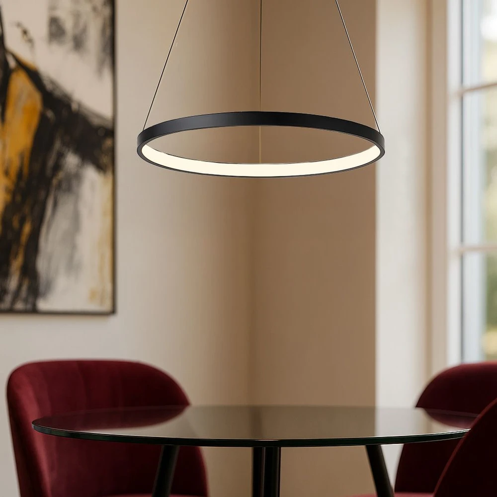 Pakabinamas šviestuvas Toolight šviestuvas LED LHJ011-CP 40cm Juodas