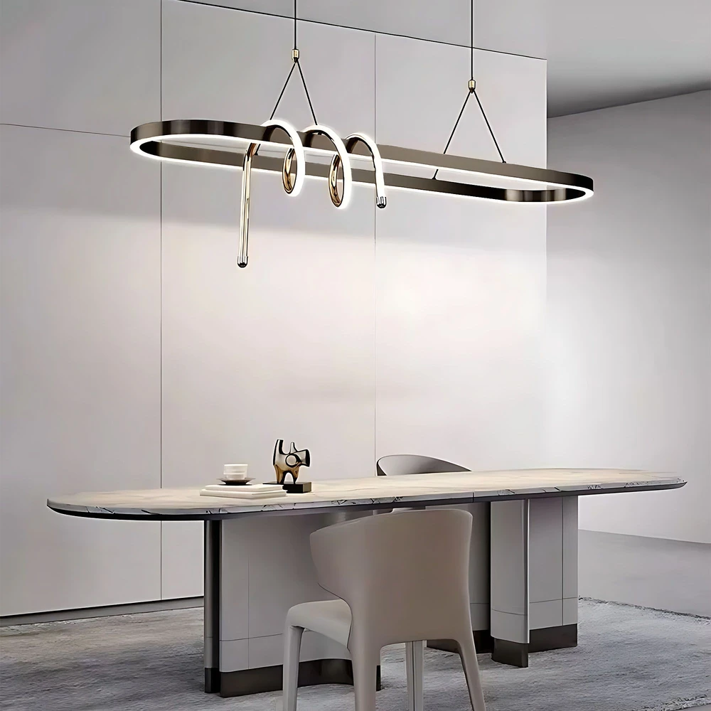 Pakabinamas šviestuvas Toolight šviestuvas LED LHJ040-CP 120 cm Juodas