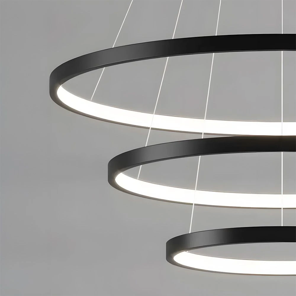 Pakabinamas šviestuvas Toolight šviestuvas LED LHJ013-CP3 Juodas