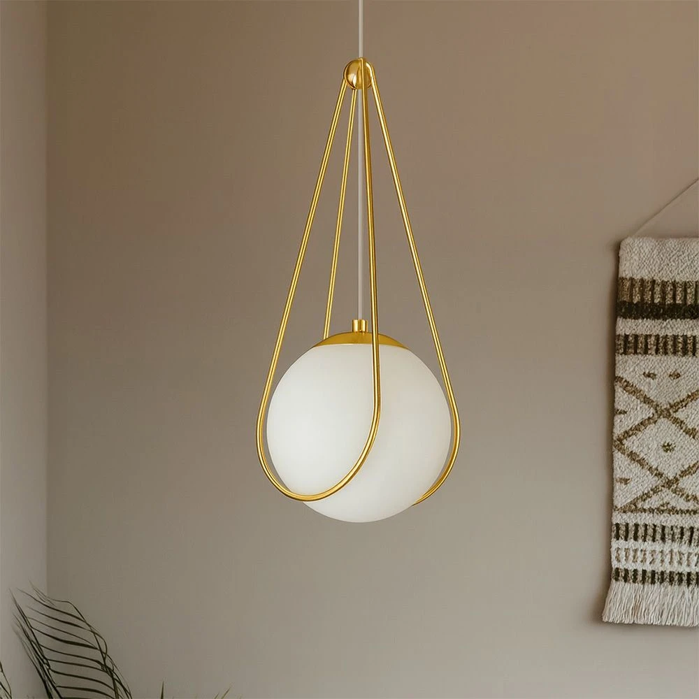 Pakabinamas šviestuvas Toolight Šviestuvas APP1793-1CP 20cm Gold