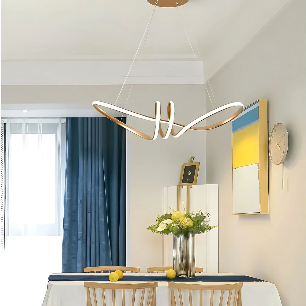 Pakabinamas šviestuvas Toolight šviestuvas LED LHJ036-CP GOLD