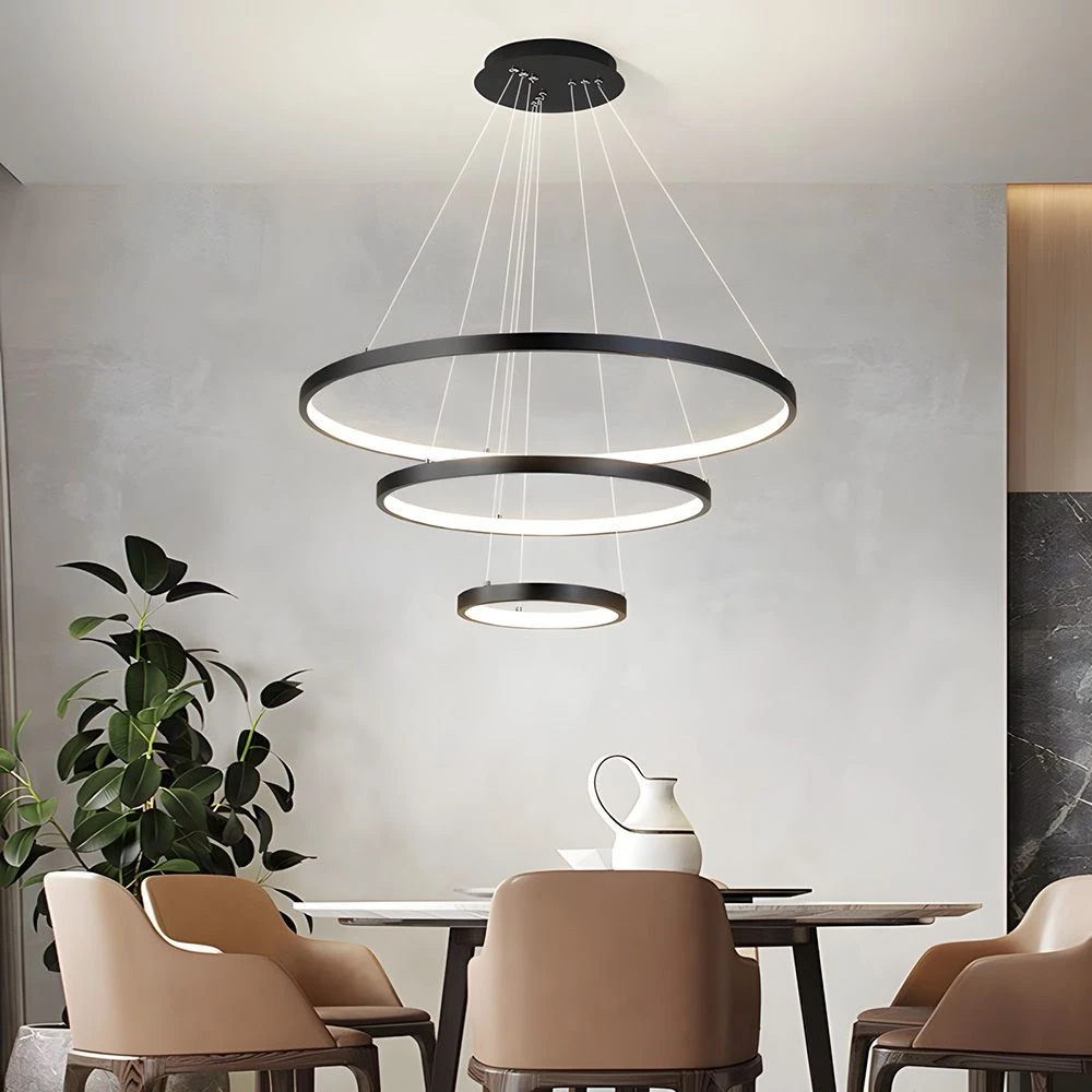 Pakabinamas šviestuvas Toolight šviestuvas LED LHJ013-CP3 Juodas