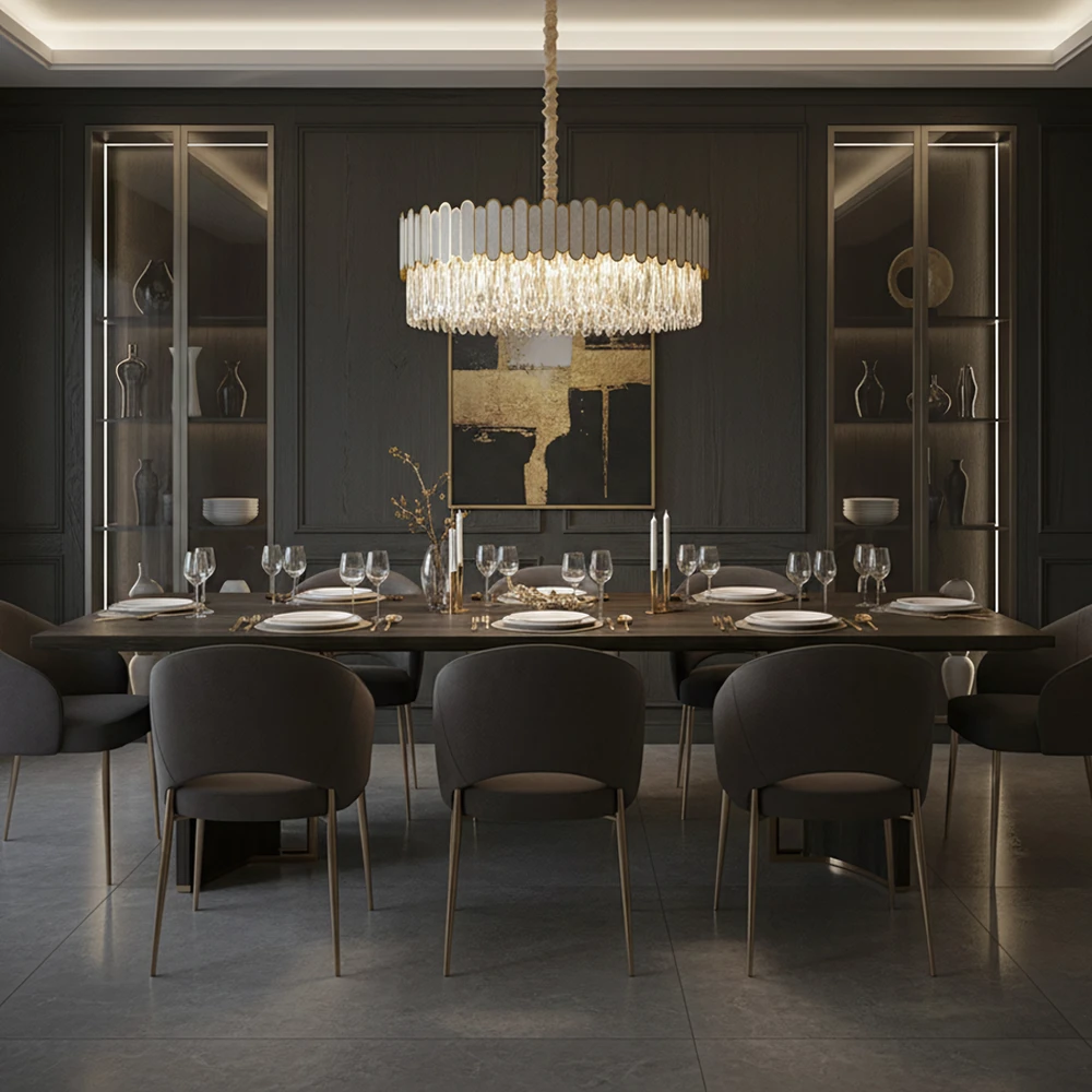 Pakabinamas šviestuvas Toolight Šviestuvas APP1747-8CP 60 cm Gold