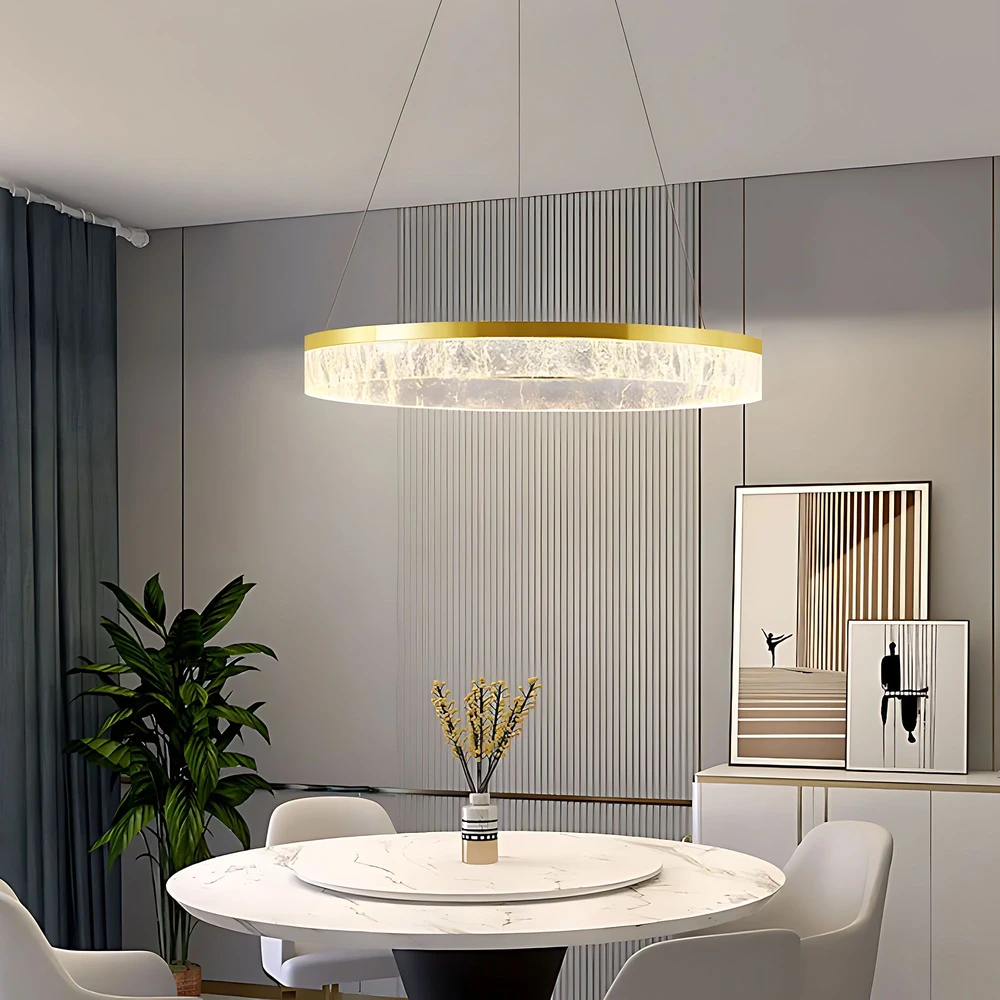Pakabinamas šviestuvas Toolight šviestuvas LED LHJ047-CP 80 cm GOLD