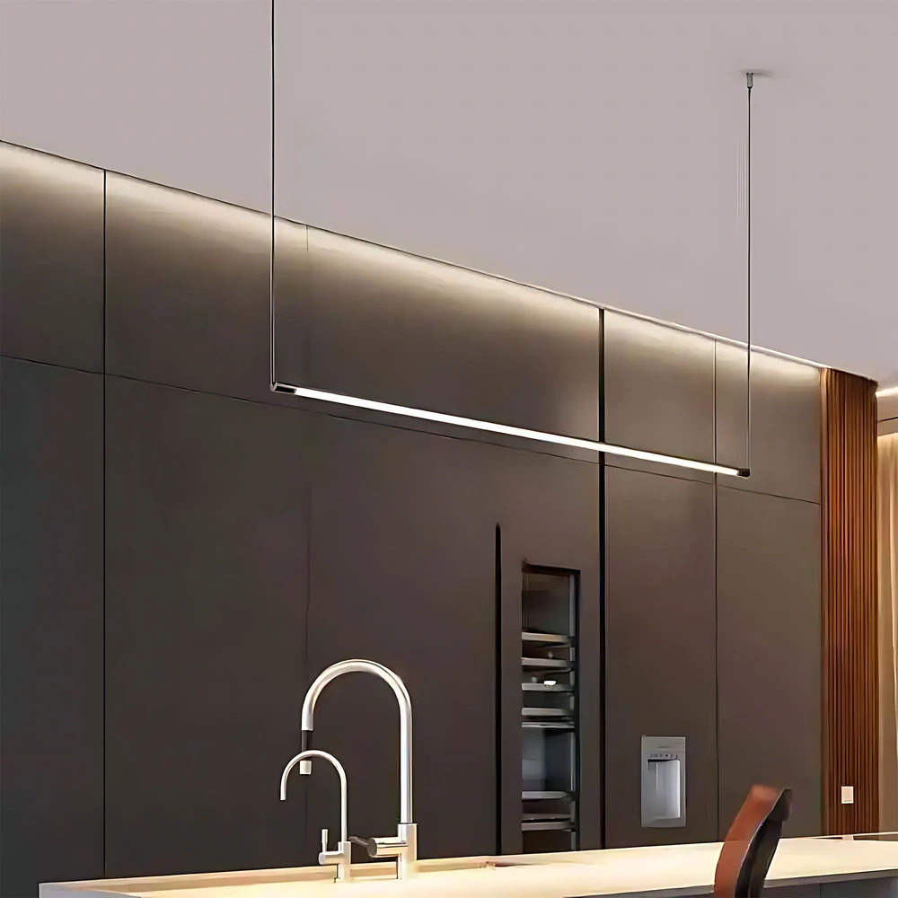 Pakabinamas šviestuvas Toolight šviestuvas LED LHJ032-CP 150 cm Juodas
