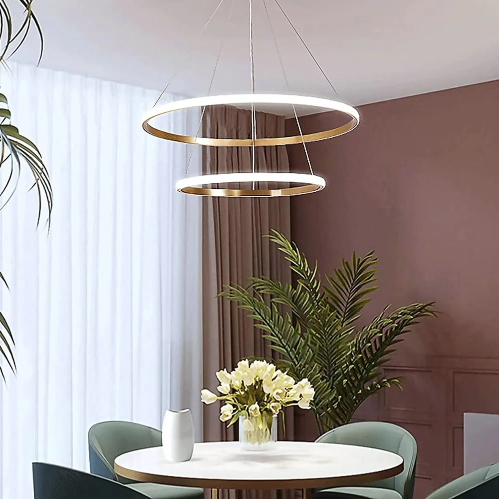 Pakabinamas šviestuvas Toolight šviestuvas LED LHJ007-CP2 GOLD