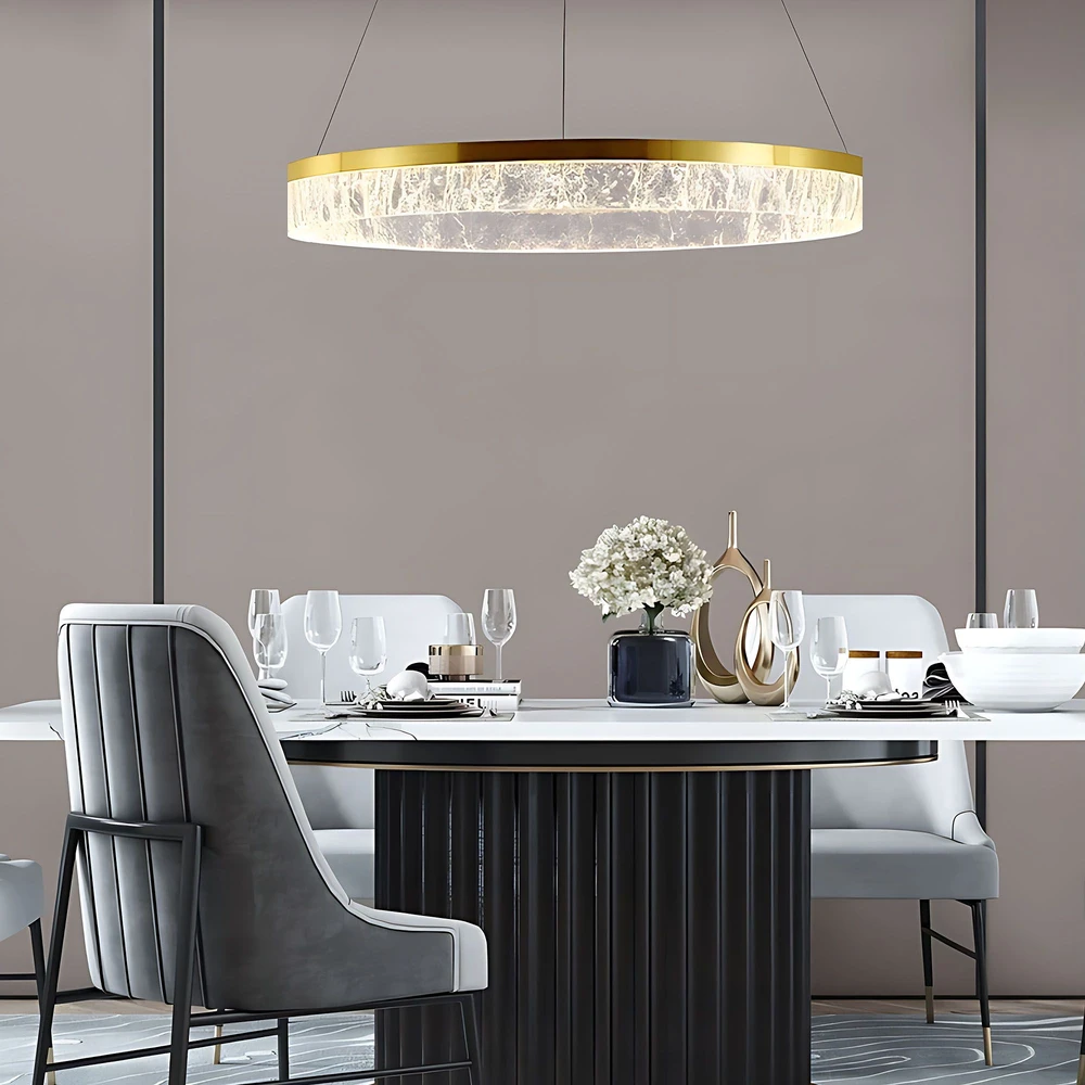 Pakabinamas šviestuvas Toolight šviestuvas LED LHJ047-CP 80 cm GOLD