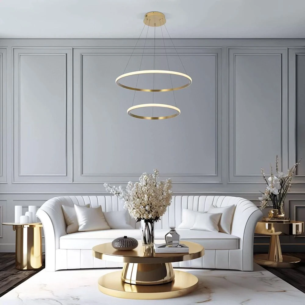 Pakabinamas šviestuvas Toolight šviestuvas LED LHJ007-CP2 GOLD