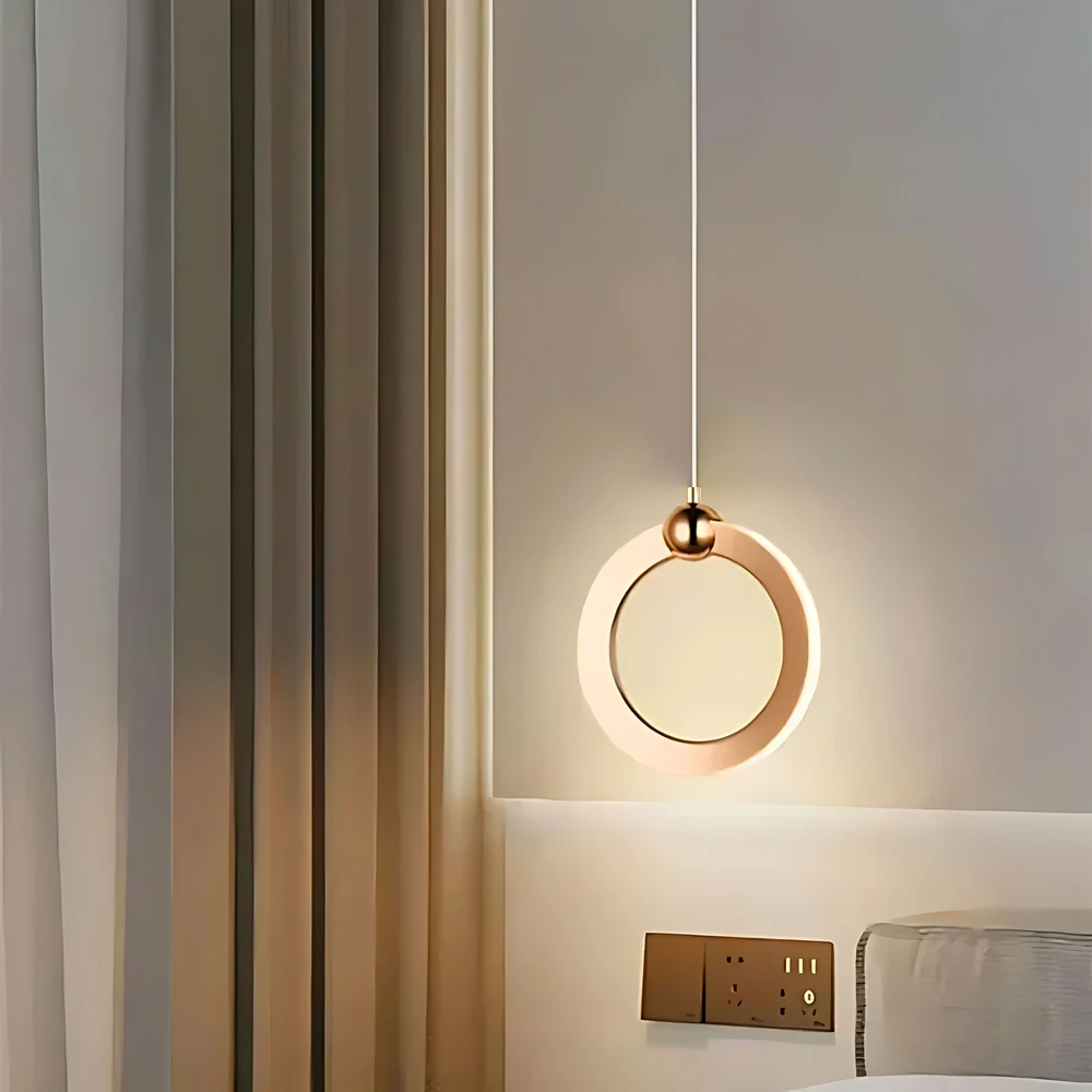 Pakabinamas šviestuvas Toolight šviestuvas LED LHJ101-1CP GOLD