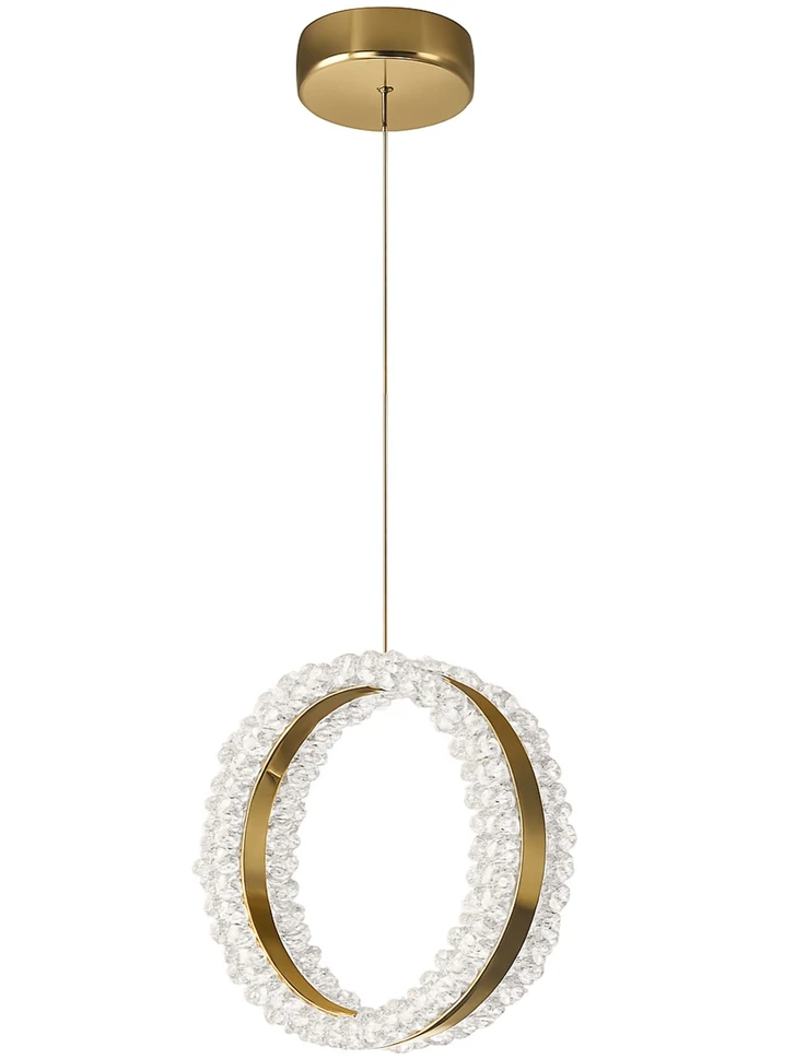 Pakabinamas šviestuvas Toolight šviestuvas LED LHJ098-CP GOLD