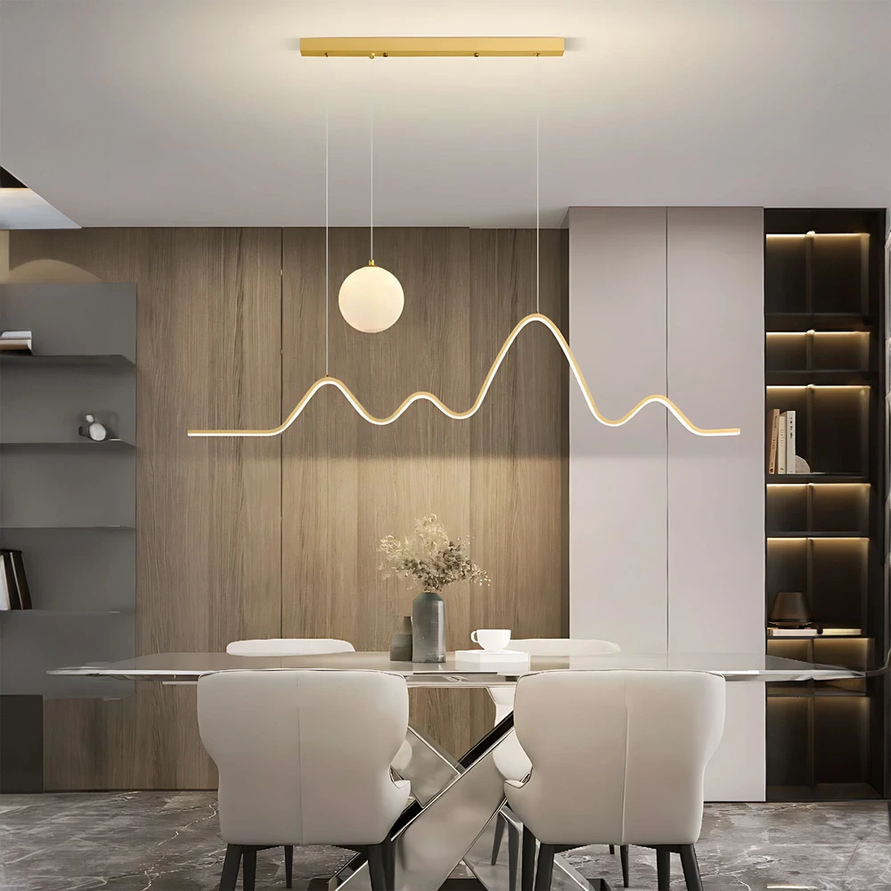 Pakabinamas šviestuvas Toolight šviestuvas LED LHJ034-CP BRUSH GOLD