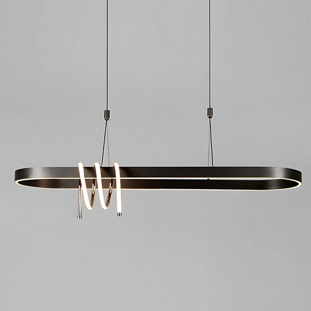 Pakabinamas šviestuvas Toolight šviestuvas LED LHJ040-CP 120 cm Juodas