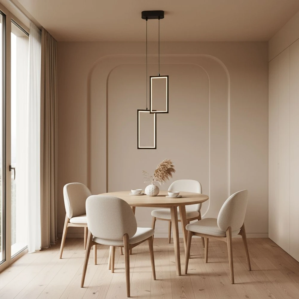 Pakabinamas šviestuvas Toolight šviestuvas LED LHJ085-2CP Juodas