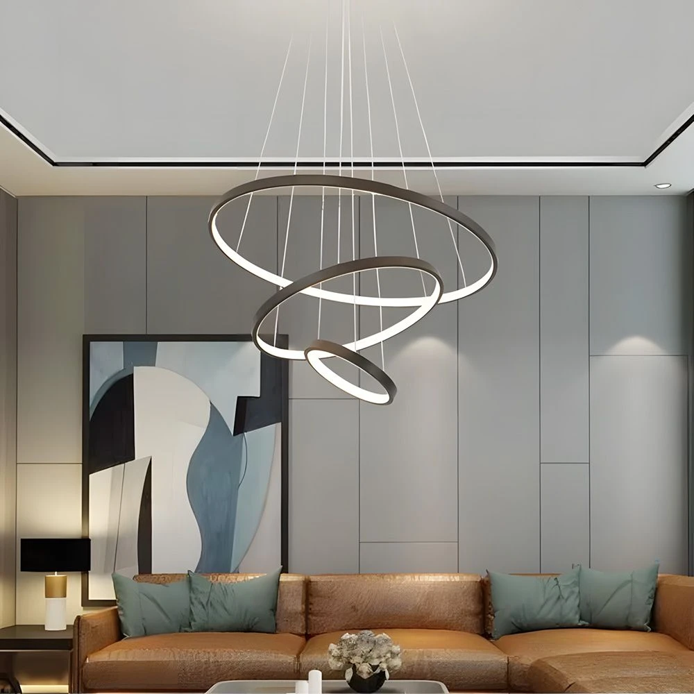 Pakabinamas šviestuvas Toolight šviestuvas LED LHJ013-CP3 Juodas