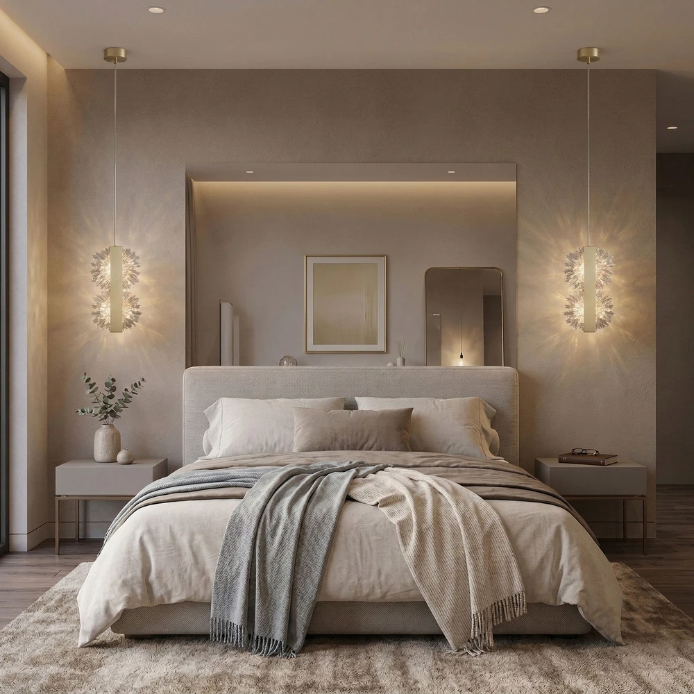Pakabinamas šviestuvas Toolight Šviestuvas LED G148-2CP Gold