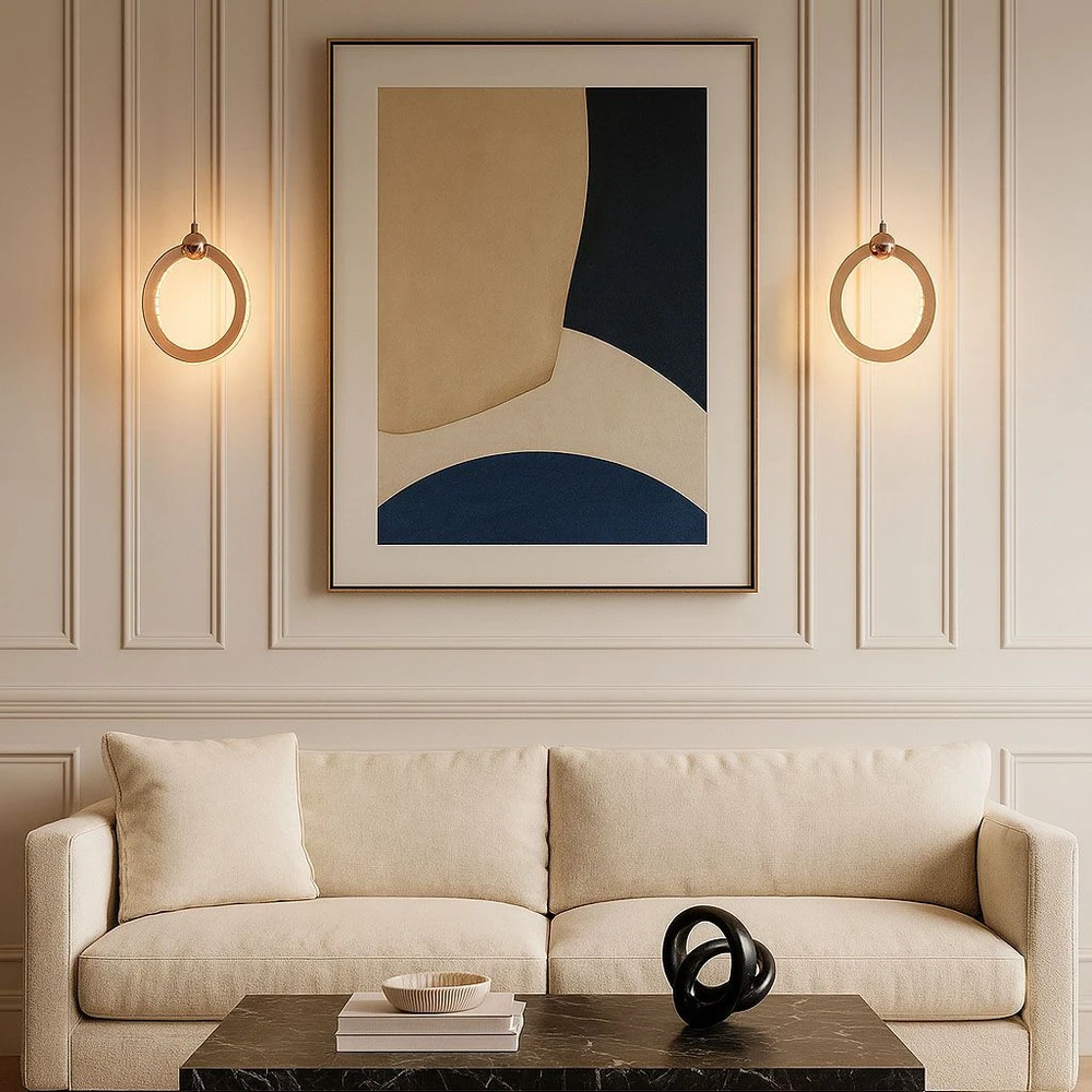 Pakabinamas šviestuvas Toolight šviestuvas LED LHJ101-1CP GOLD